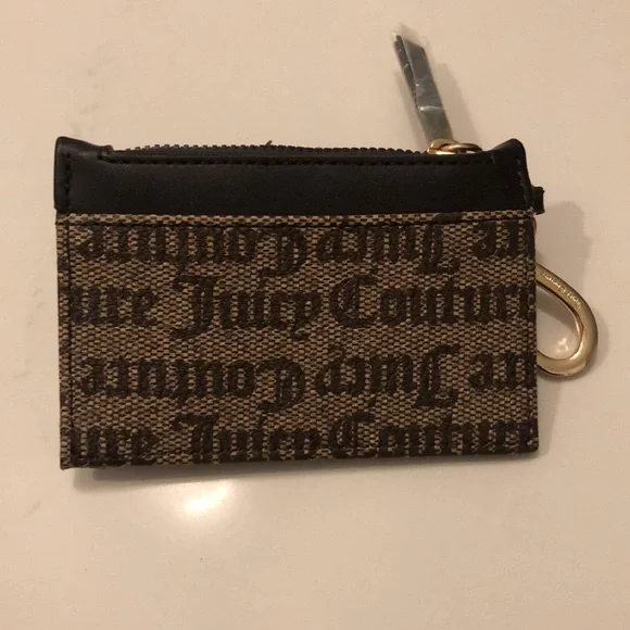 Juicy Couture nwt status taupe brown my heart will go on tab elongated - Picture 3 of 6